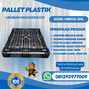 Pallet-Plastik-Baru-Bekas-100x120x15-MB1012-5H4