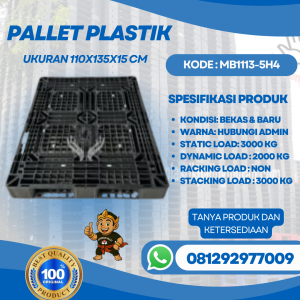 Pallet-Plastik-Baru-Bekas-110x135x15-MB1113-5H4