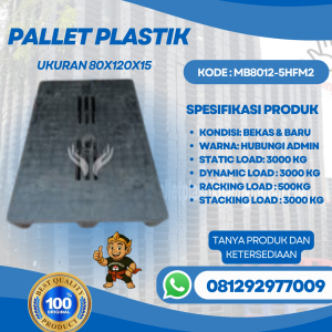 Pallet-Plastik-Baru-Bekas-80x120x15-MB8012-5HFM2